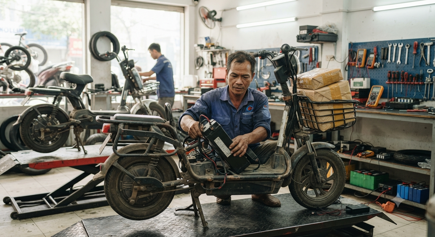 Giải pháp tối ưu hóa quãng đường di chuyển khi xe phải chở nặng